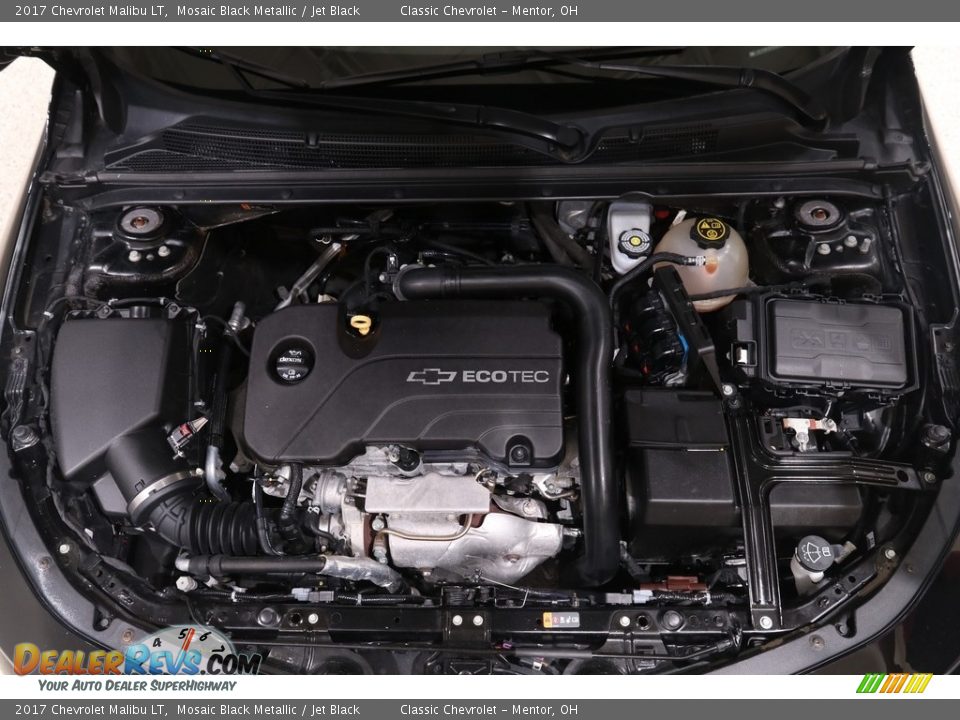 2017 Chevrolet Malibu LT Mosaic Black Metallic / Jet Black Photo #26
