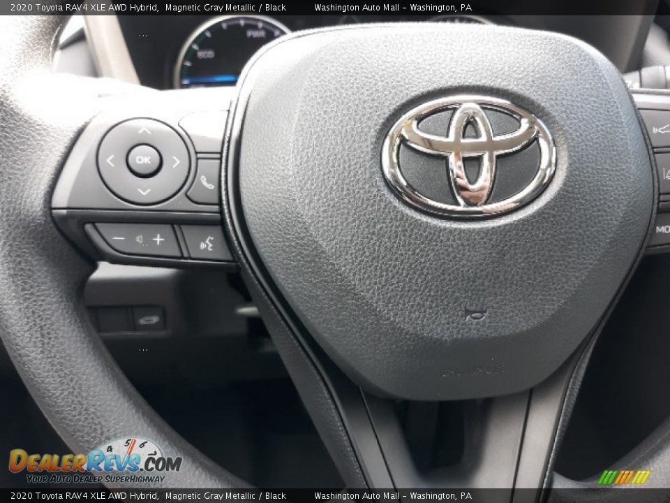2020 Toyota RAV4 XLE AWD Hybrid Steering Wheel Photo #5