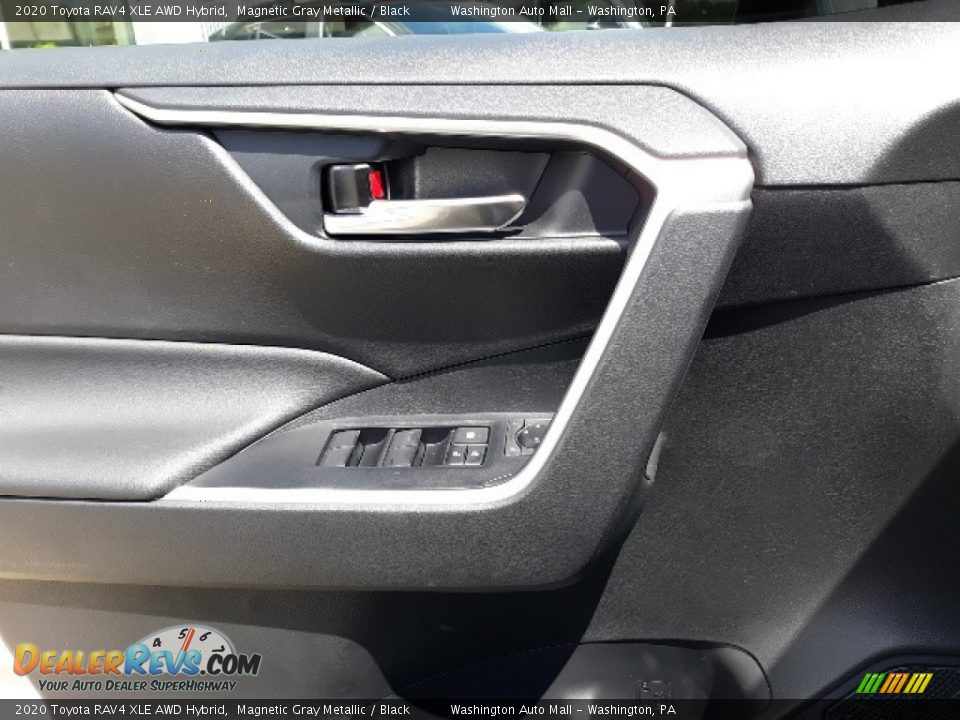 2020 Toyota RAV4 XLE AWD Hybrid Magnetic Gray Metallic / Black Photo #8