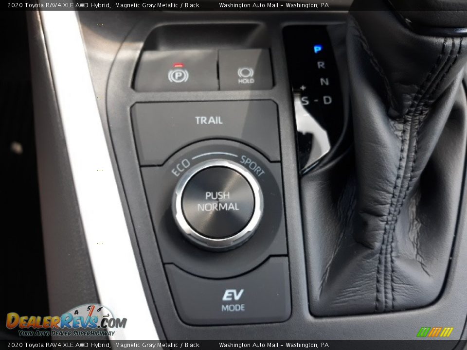 Controls of 2020 Toyota RAV4 XLE AWD Hybrid Photo #16