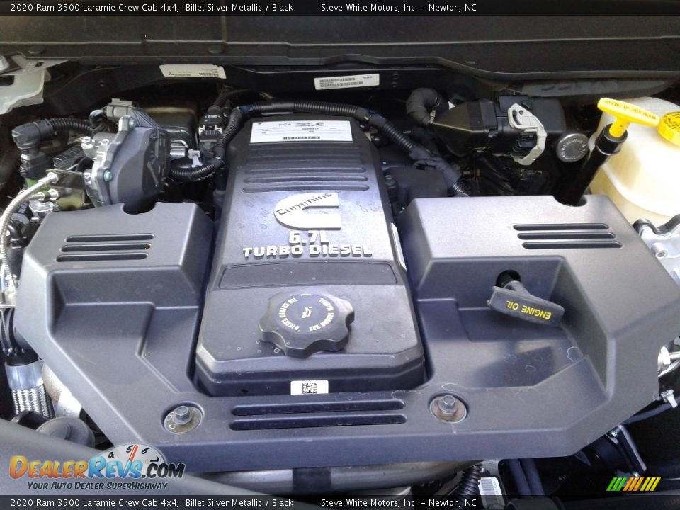 2020 Ram 3500 Laramie Crew Cab 4x4 6.7 Liter OHV 24-Valve Cummins Turbo-Diesel Inline 6 Cylinder Engine Photo #12