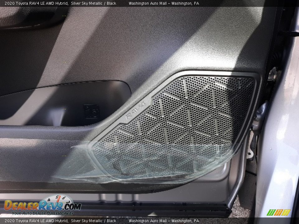2020 Toyota RAV4 LE AWD Hybrid Silver Sky Metallic / Black Photo #9