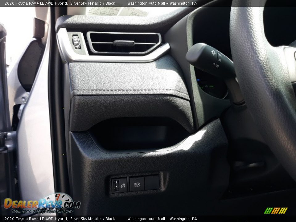 2020 Toyota RAV4 LE AWD Hybrid Silver Sky Metallic / Black Photo #10