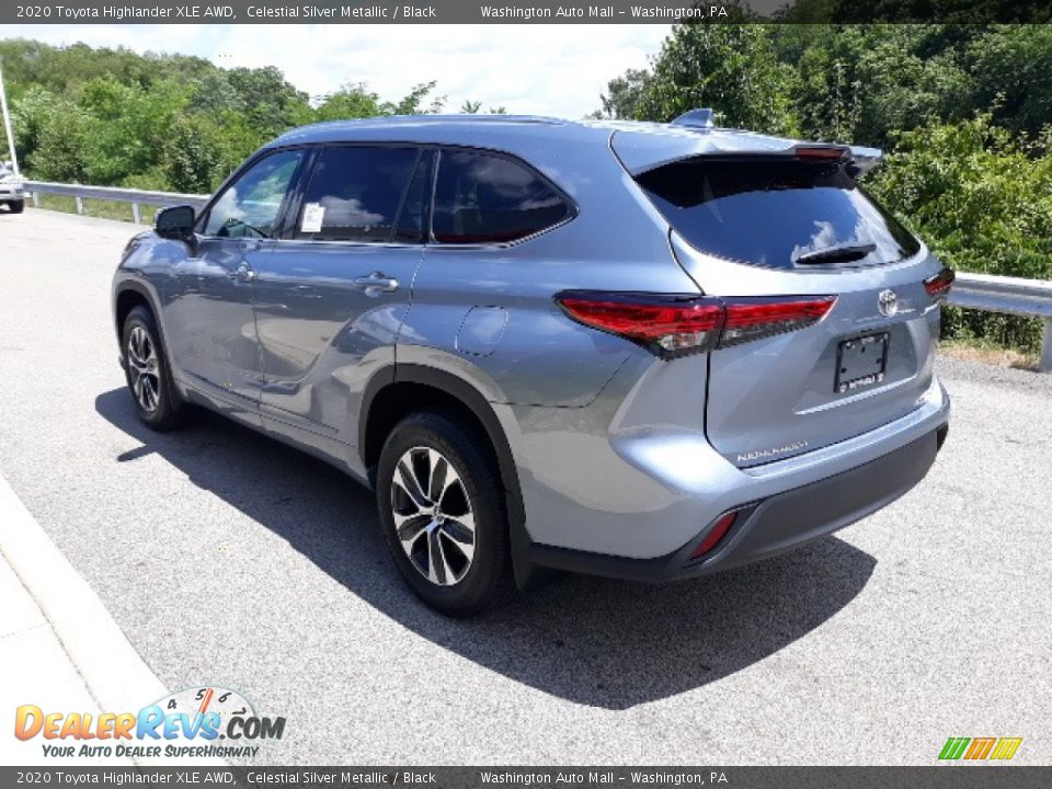 2020 Toyota Highlander XLE AWD Celestial Silver Metallic / Black Photo #2