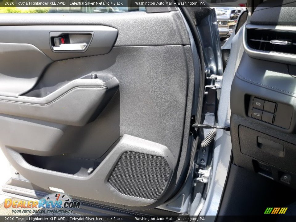 2020 Toyota Highlander XLE AWD Celestial Silver Metallic / Black Photo #7