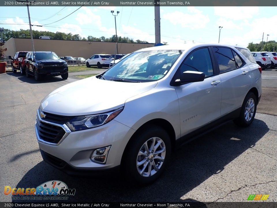 2020 Chevrolet Equinox LS AWD Silver Ice Metallic / Ash Gray Photo #1