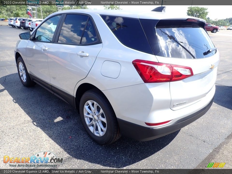 2020 Chevrolet Equinox LS AWD Silver Ice Metallic / Ash Gray Photo #3