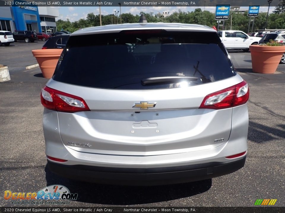 2020 Chevrolet Equinox LS AWD Silver Ice Metallic / Ash Gray Photo #4