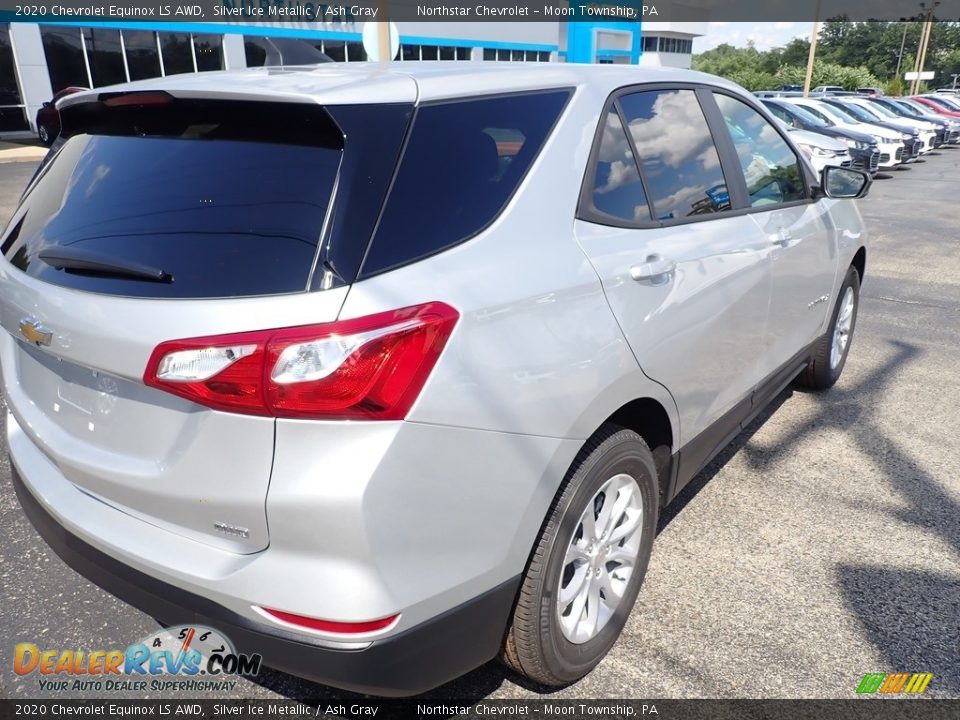 2020 Chevrolet Equinox LS AWD Silver Ice Metallic / Ash Gray Photo #5