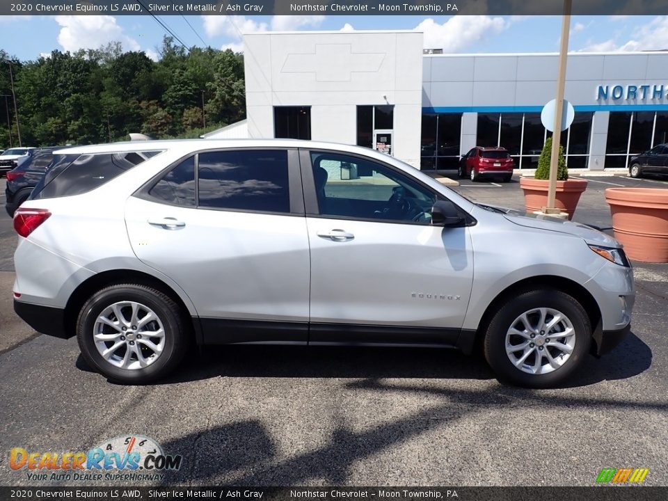 2020 Chevrolet Equinox LS AWD Silver Ice Metallic / Ash Gray Photo #6