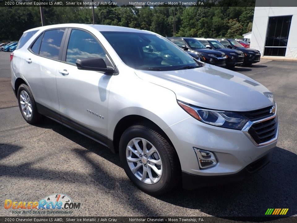 2020 Chevrolet Equinox LS AWD Silver Ice Metallic / Ash Gray Photo #7