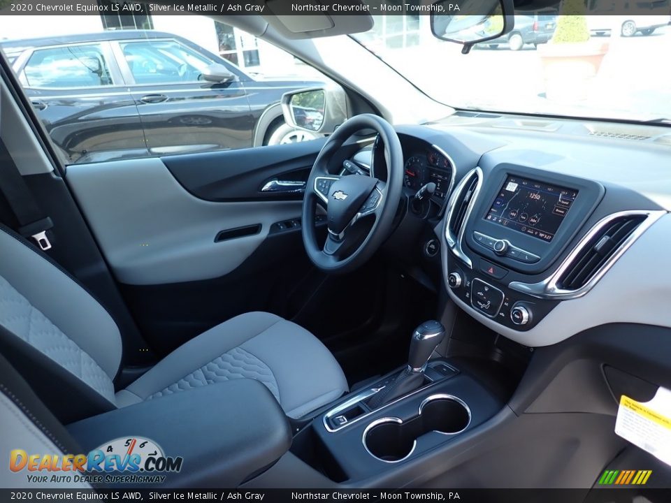 2020 Chevrolet Equinox LS AWD Silver Ice Metallic / Ash Gray Photo #9