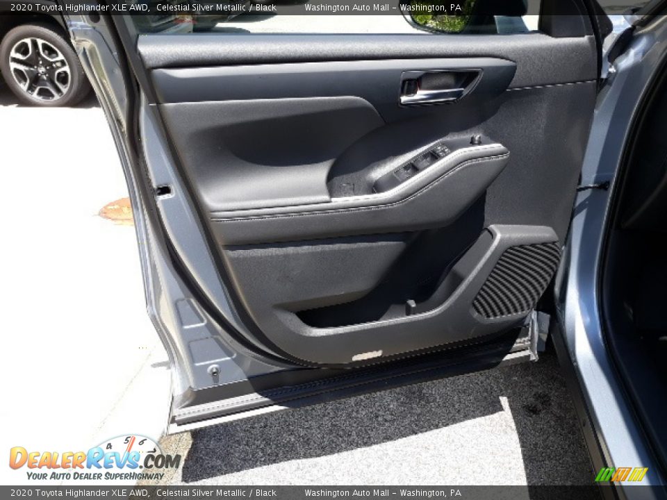 2020 Toyota Highlander XLE AWD Celestial Silver Metallic / Black Photo #26