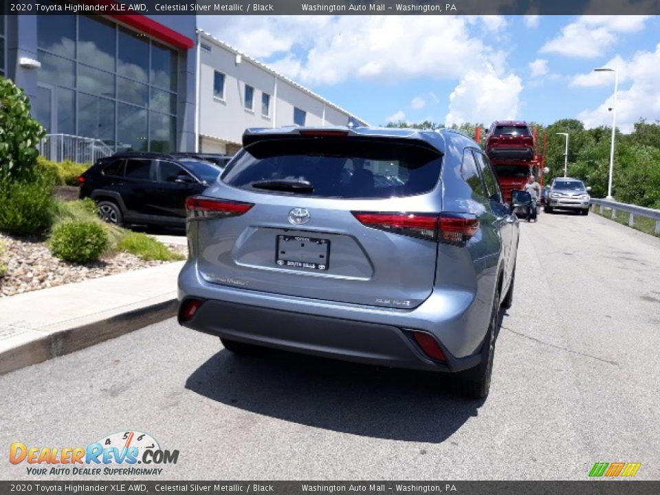 2020 Toyota Highlander XLE AWD Celestial Silver Metallic / Black Photo #35