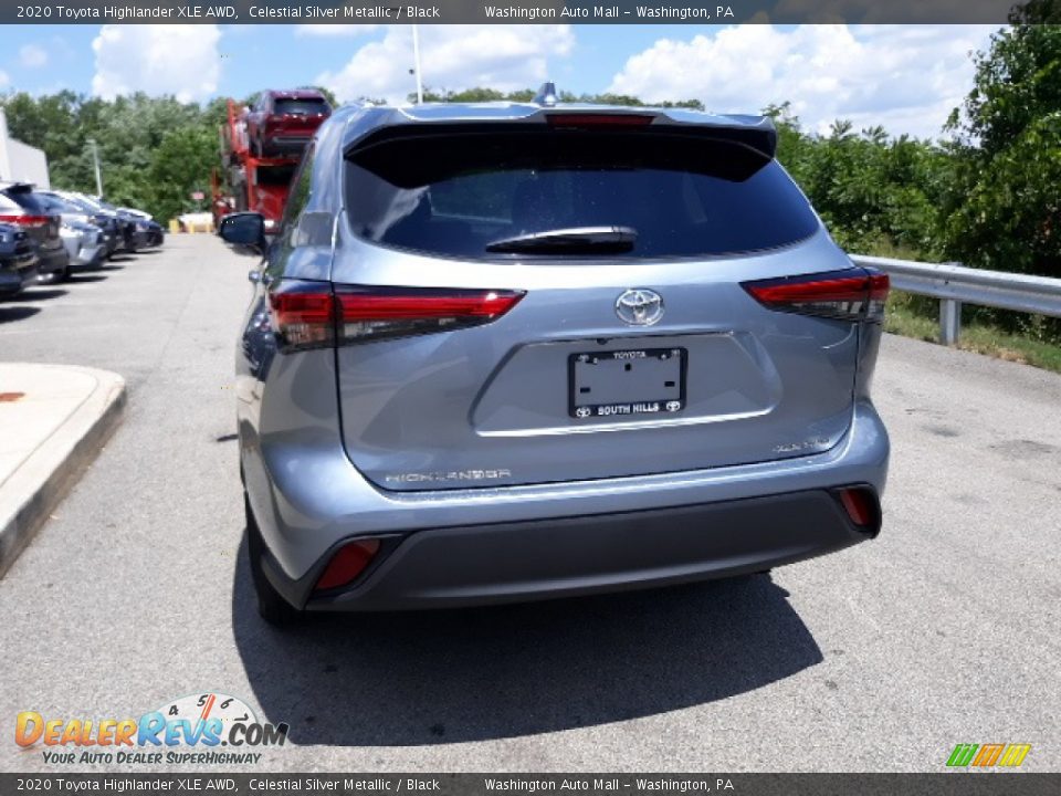 2020 Toyota Highlander XLE AWD Celestial Silver Metallic / Black Photo #36