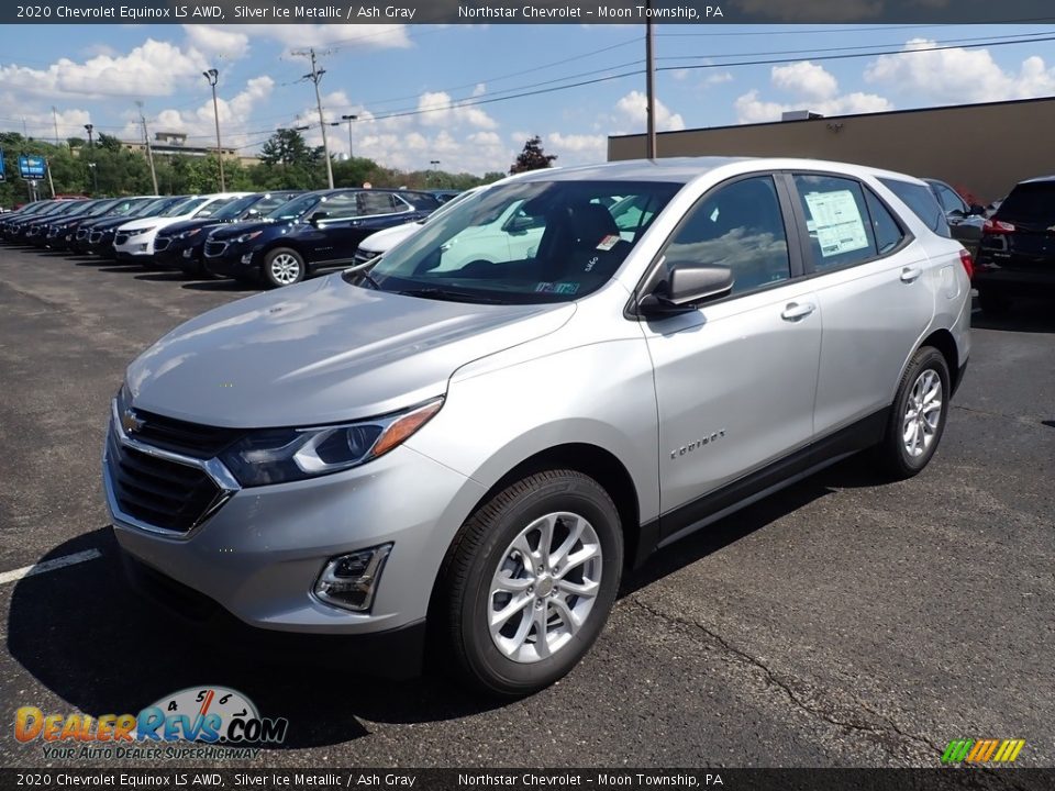 2020 Chevrolet Equinox LS AWD Silver Ice Metallic / Ash Gray Photo #1