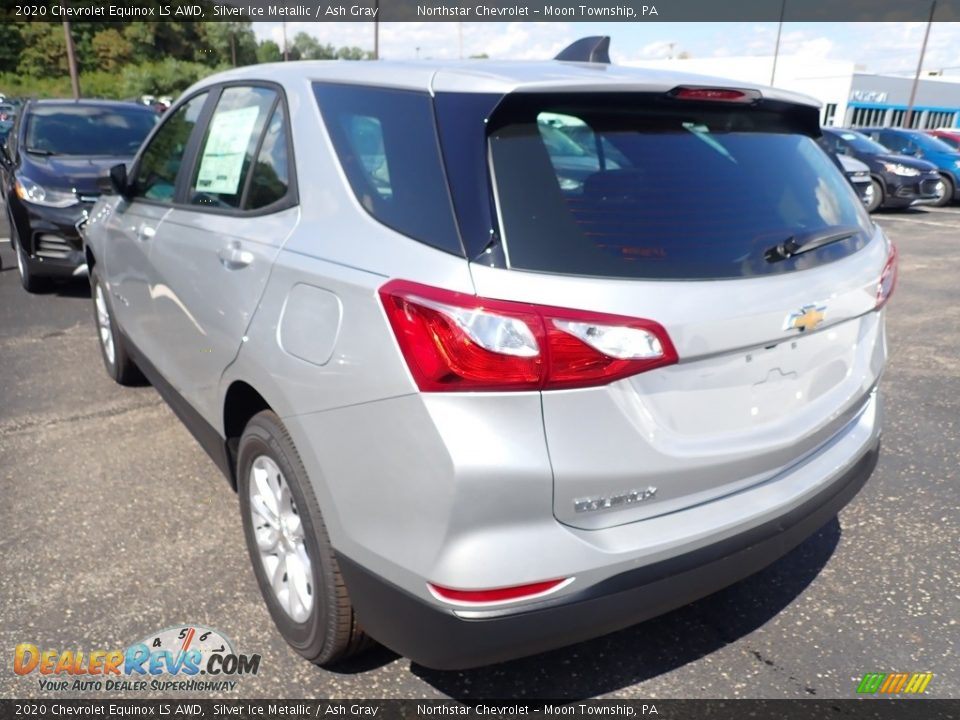 2020 Chevrolet Equinox LS AWD Silver Ice Metallic / Ash Gray Photo #3