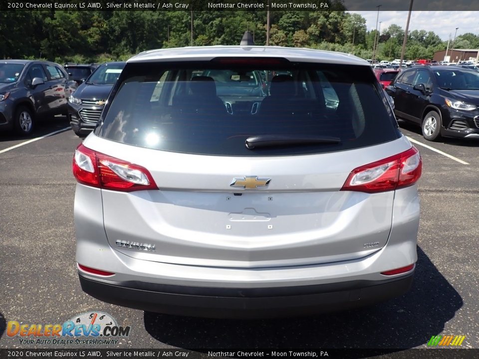 2020 Chevrolet Equinox LS AWD Silver Ice Metallic / Ash Gray Photo #4