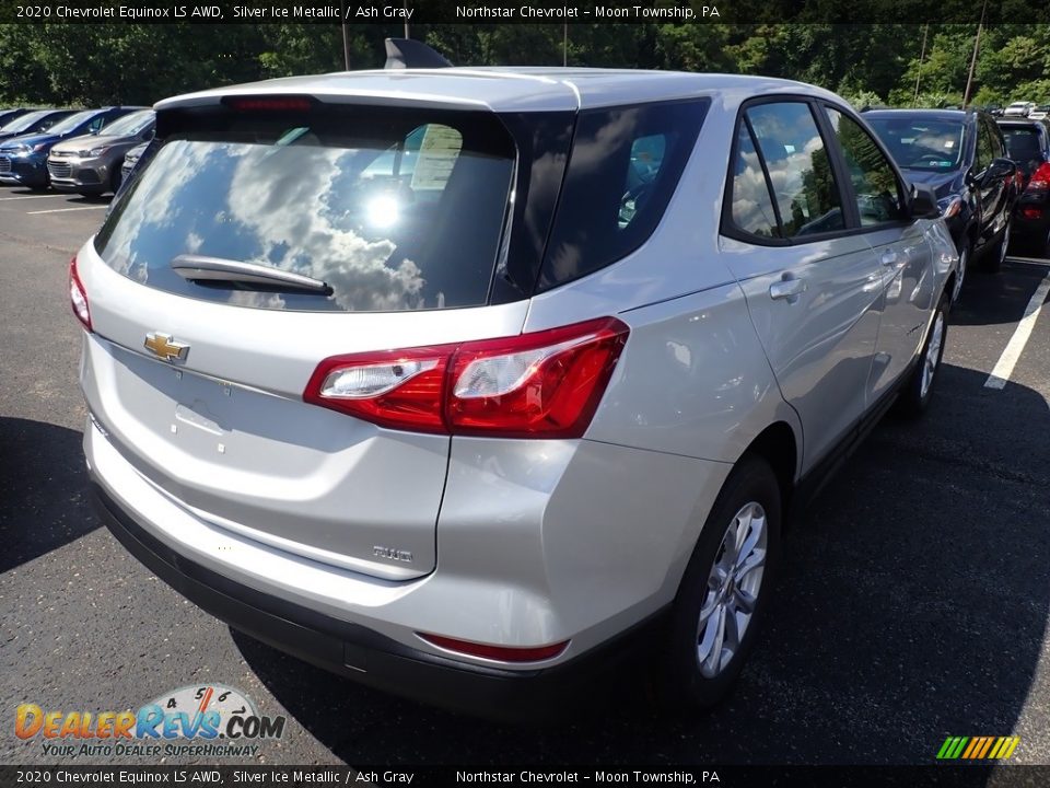2020 Chevrolet Equinox LS AWD Silver Ice Metallic / Ash Gray Photo #5