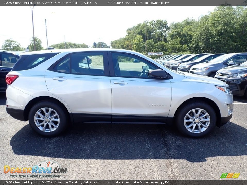 2020 Chevrolet Equinox LS AWD Silver Ice Metallic / Ash Gray Photo #6