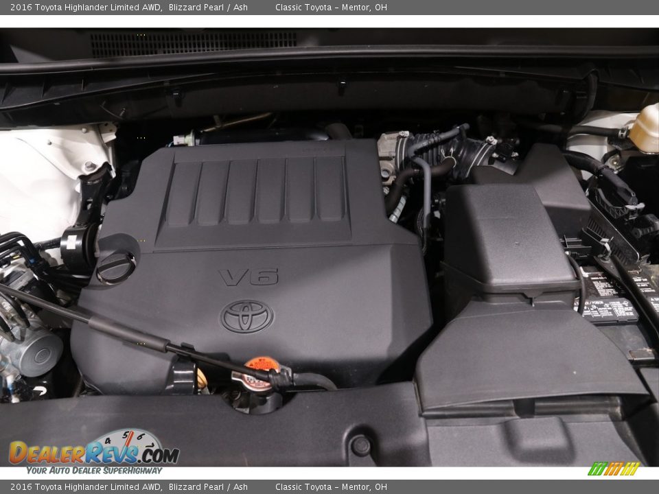 2016 Toyota Highlander Limited AWD Blizzard Pearl / Ash Photo #20