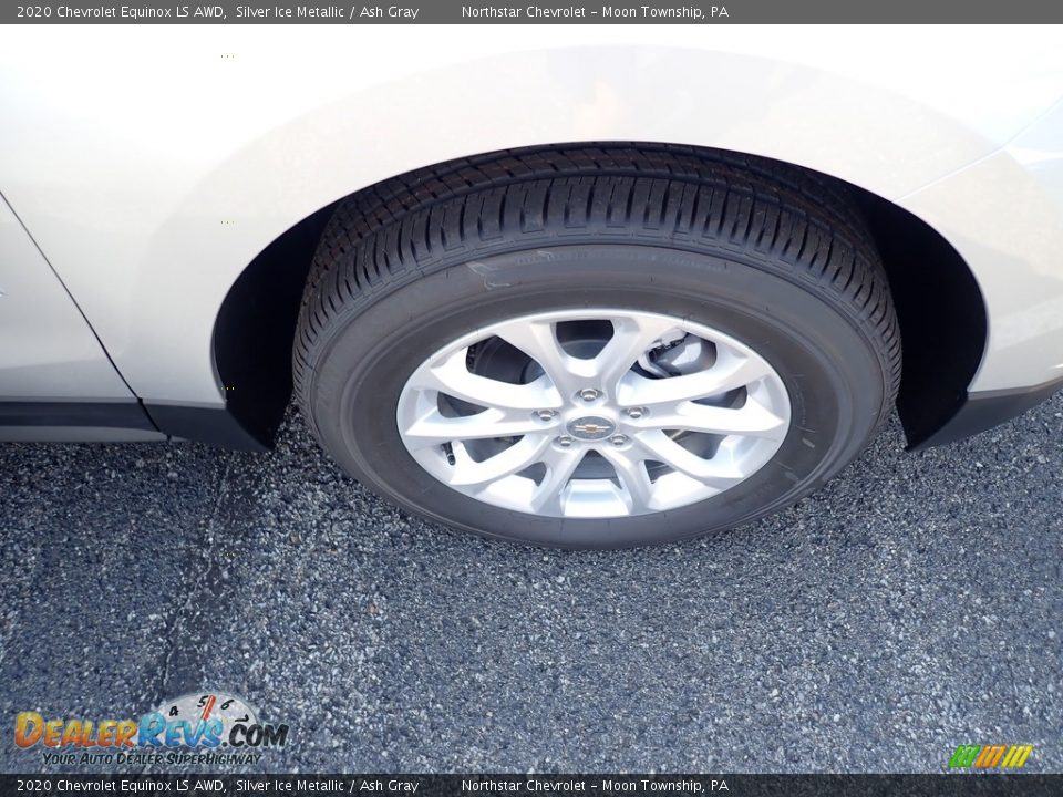 2020 Chevrolet Equinox LS AWD Silver Ice Metallic / Ash Gray Photo #8