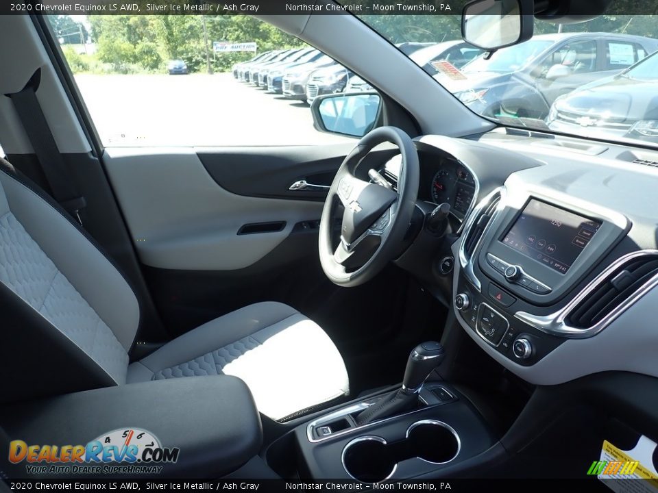 2020 Chevrolet Equinox LS AWD Silver Ice Metallic / Ash Gray Photo #10