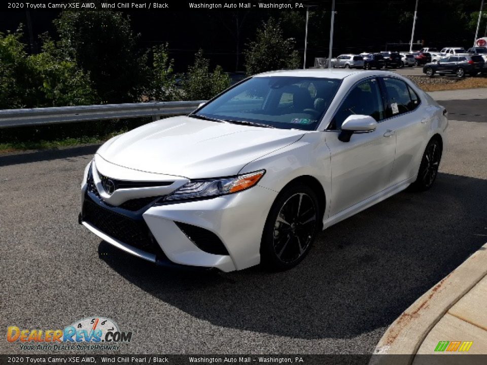 2020 Toyota Camry XSE AWD Wind Chill Pearl / Black Photo #31