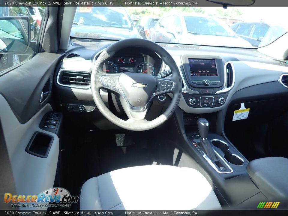 2020 Chevrolet Equinox LS AWD Silver Ice Metallic / Ash Gray Photo #12