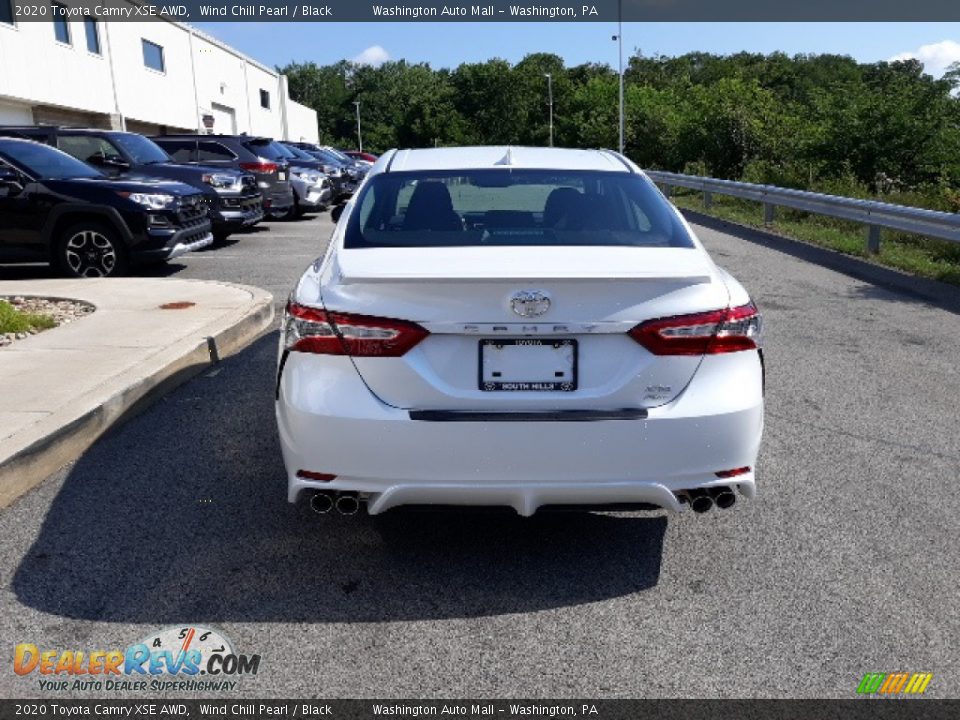 2020 Toyota Camry XSE AWD Wind Chill Pearl / Black Photo #35