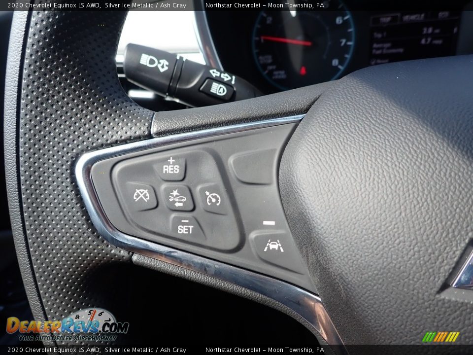 2020 Chevrolet Equinox LS AWD Silver Ice Metallic / Ash Gray Photo #19