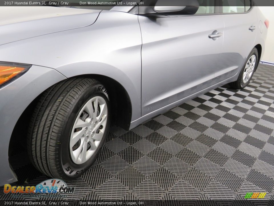 2017 Hyundai Elantra SE Gray / Gray Photo #8