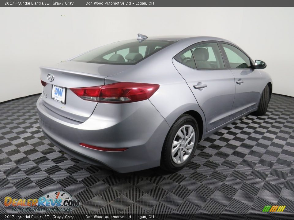 2017 Hyundai Elantra SE Gray / Gray Photo #14