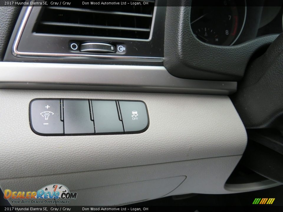 2017 Hyundai Elantra SE Gray / Gray Photo #17
