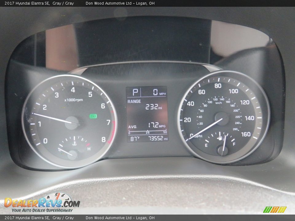 2017 Hyundai Elantra SE Gray / Gray Photo #19