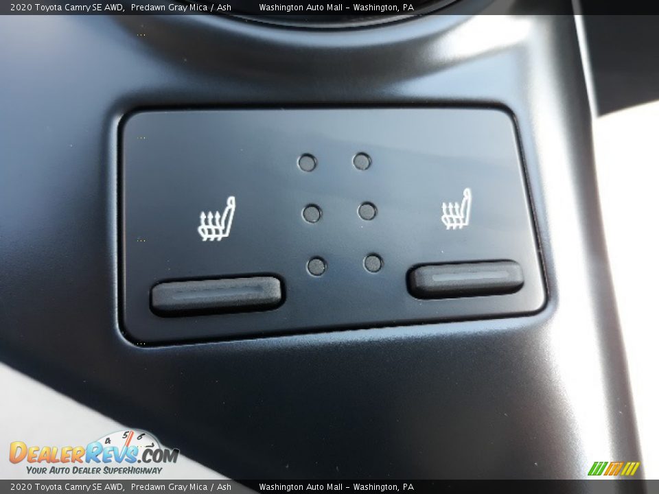 2020 Toyota Camry SE AWD Predawn Gray Mica / Ash Photo #17