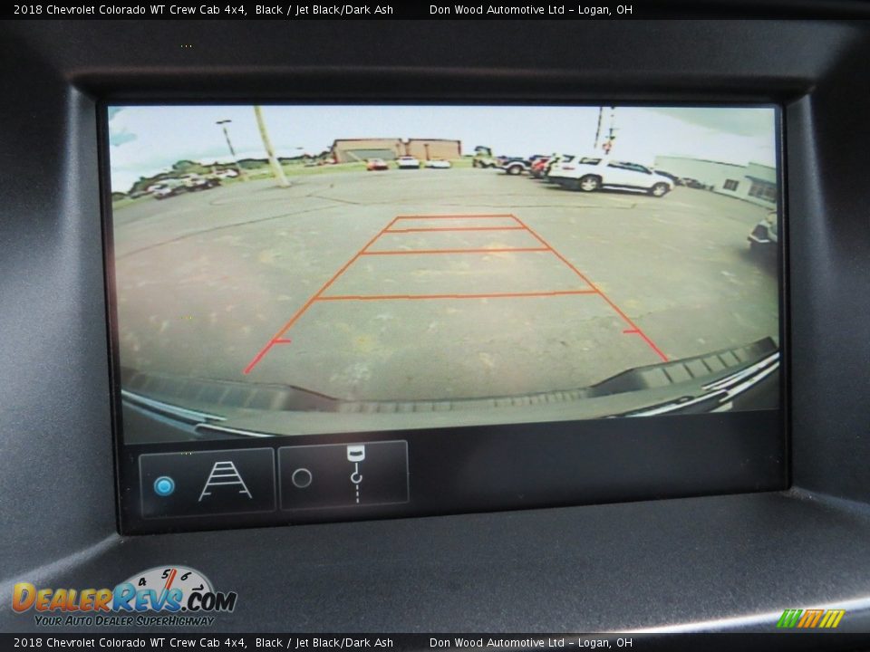 2018 Chevrolet Colorado WT Crew Cab 4x4 Black / Jet Black/Dark Ash Photo #2