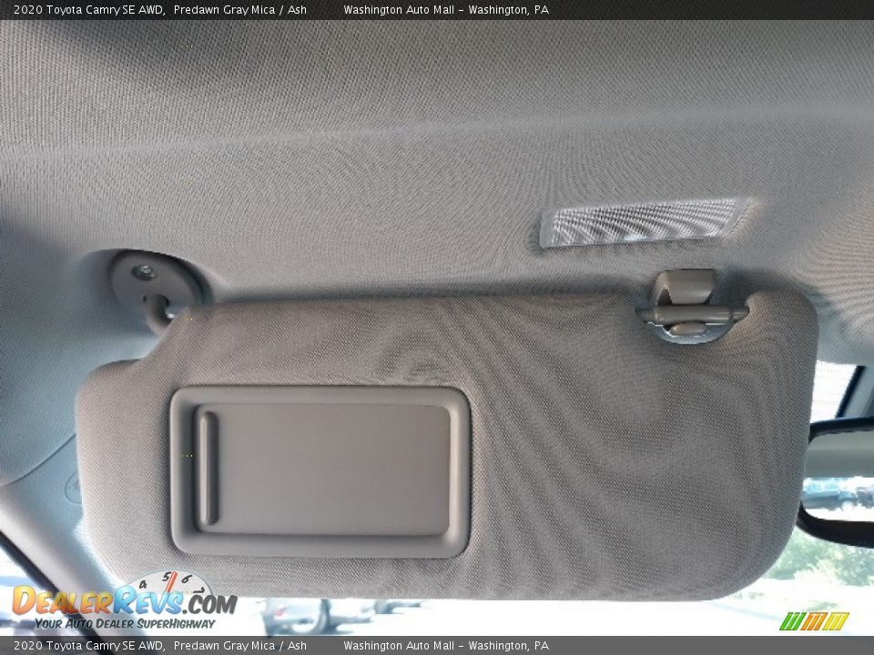2020 Toyota Camry SE AWD Predawn Gray Mica / Ash Photo #18
