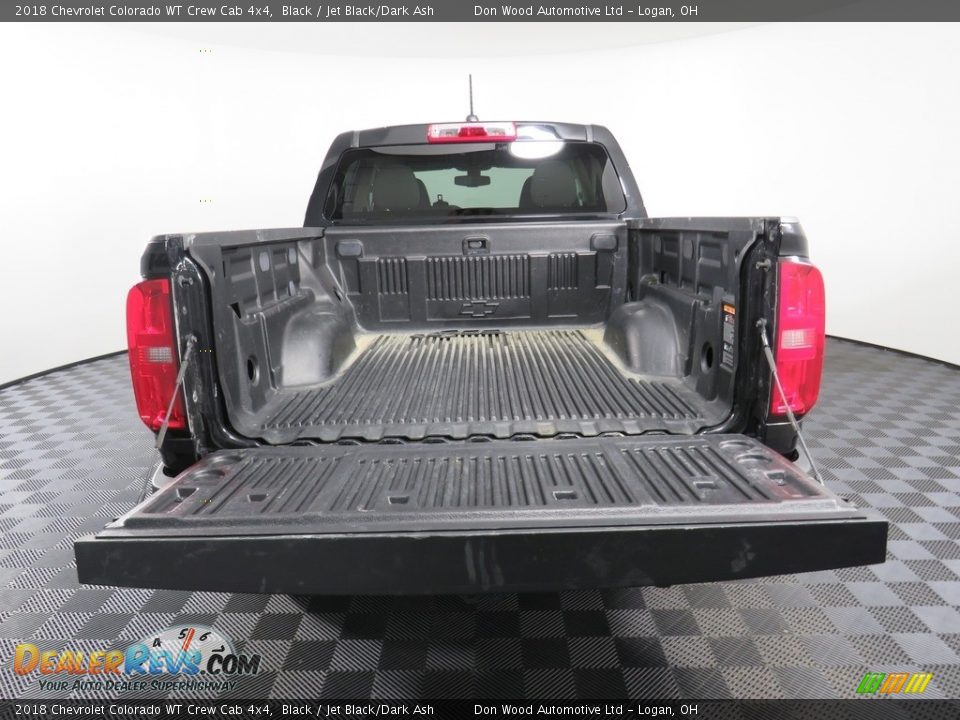 2018 Chevrolet Colorado WT Crew Cab 4x4 Black / Jet Black/Dark Ash Photo #14