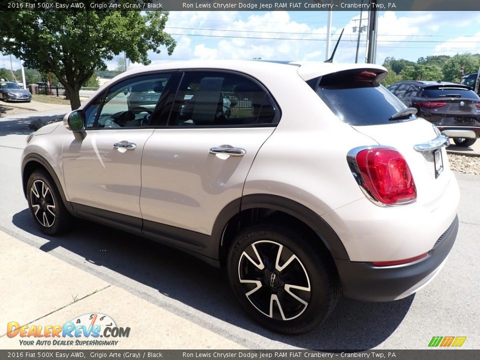 2016 Fiat 500X Easy AWD Grigio Arte (Gray) / Black Photo #4