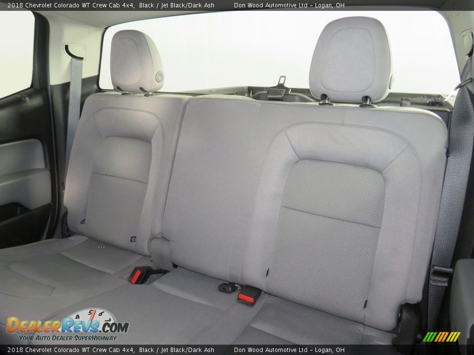 2018 Chevrolet Colorado WT Crew Cab 4x4 Black / Jet Black/Dark Ash Photo #30