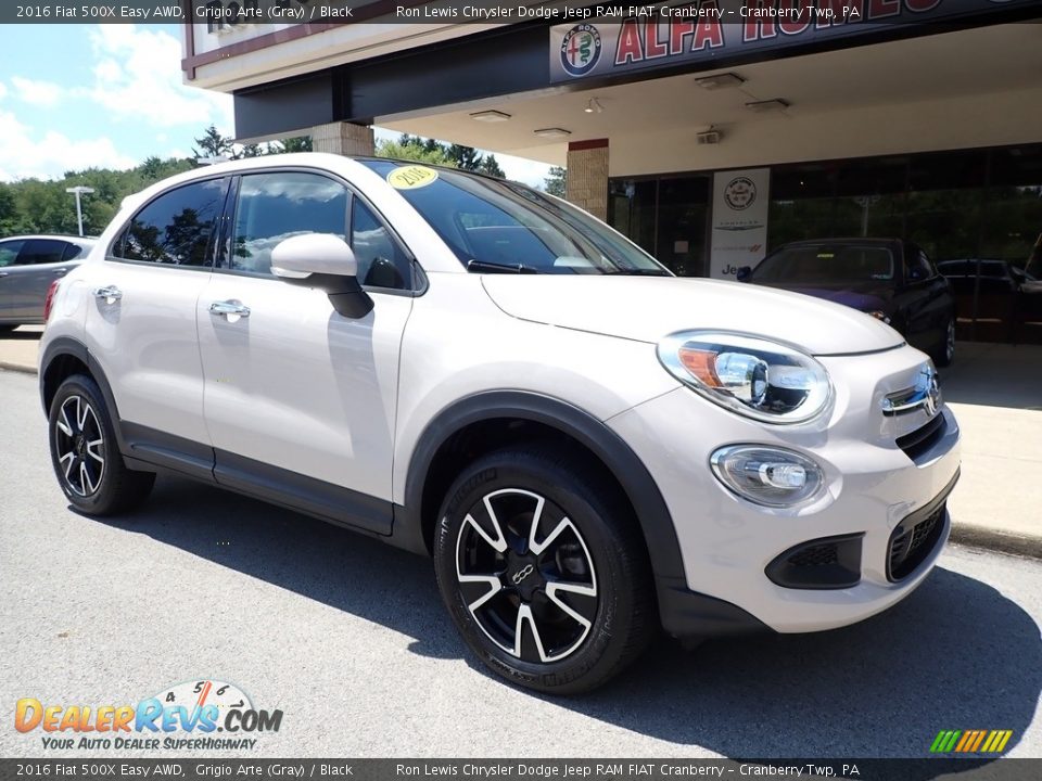 Grigio Arte (Gray) 2016 Fiat 500X Easy AWD Photo #8