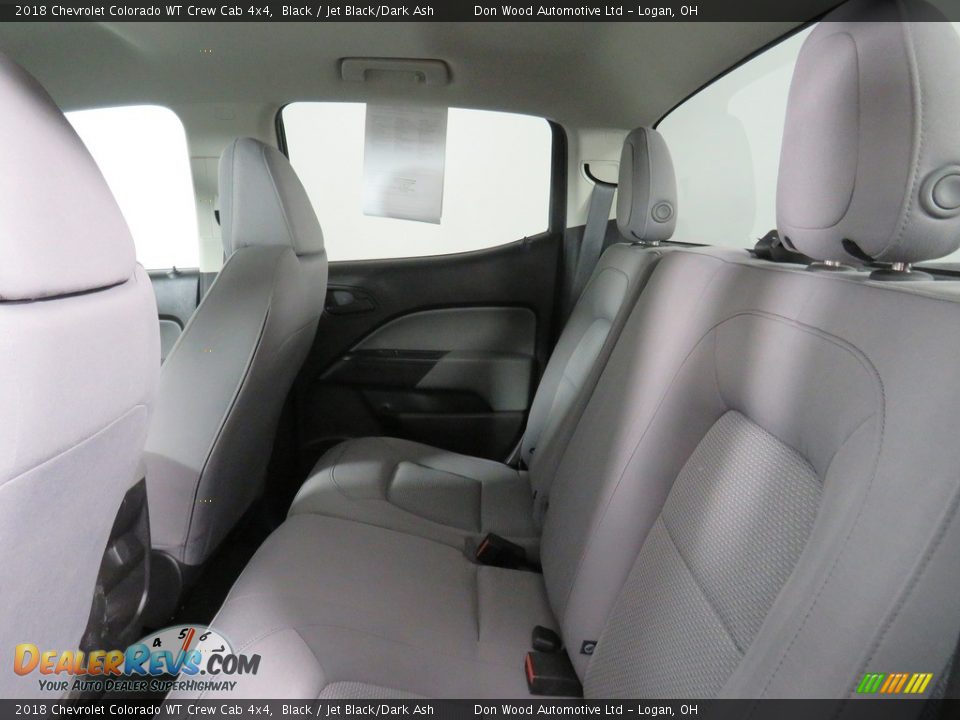 2018 Chevrolet Colorado WT Crew Cab 4x4 Black / Jet Black/Dark Ash Photo #32