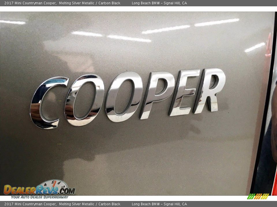 2017 Mini Countryman Cooper Melting Silver Metallic / Carbon Black Photo #7