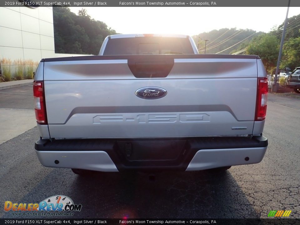 2019 Ford F150 XLT SuperCab 4x4 Ingot Silver / Black Photo #3