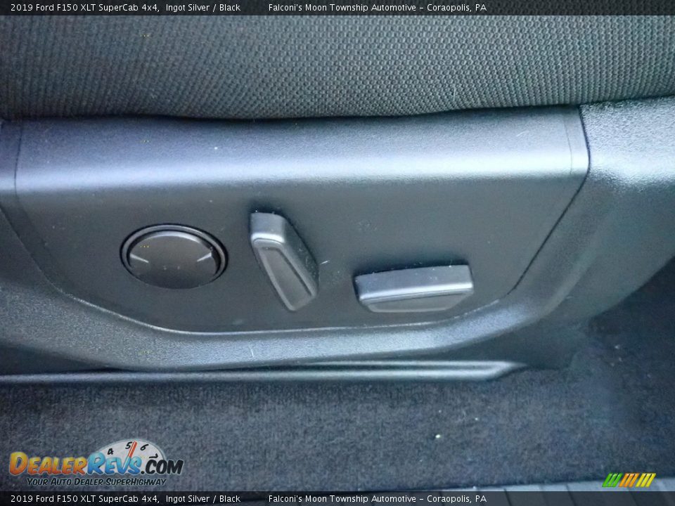 2019 Ford F150 XLT SuperCab 4x4 Ingot Silver / Black Photo #12