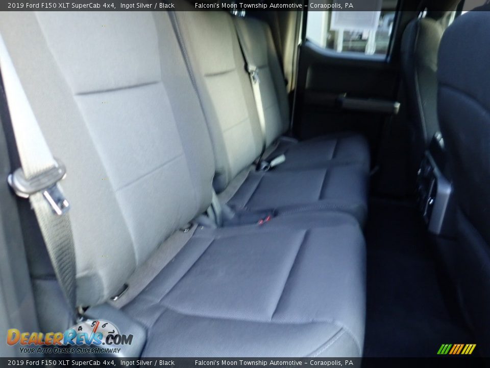2019 Ford F150 XLT SuperCab 4x4 Ingot Silver / Black Photo #14