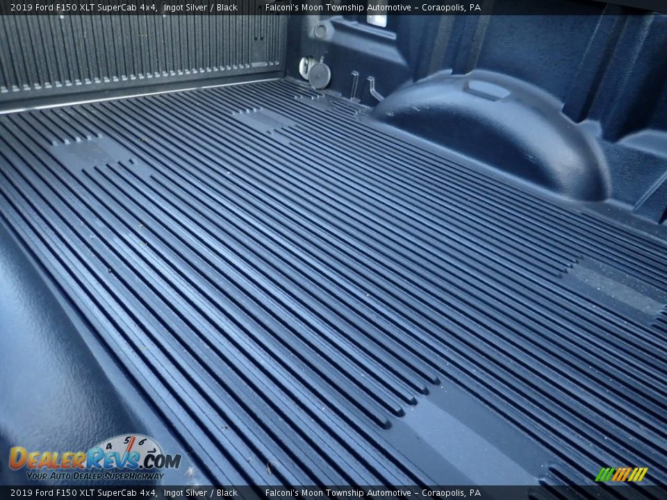 2019 Ford F150 XLT SuperCab 4x4 Ingot Silver / Black Photo #15