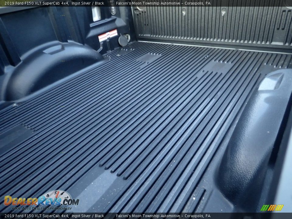 2019 Ford F150 XLT SuperCab 4x4 Ingot Silver / Black Photo #16