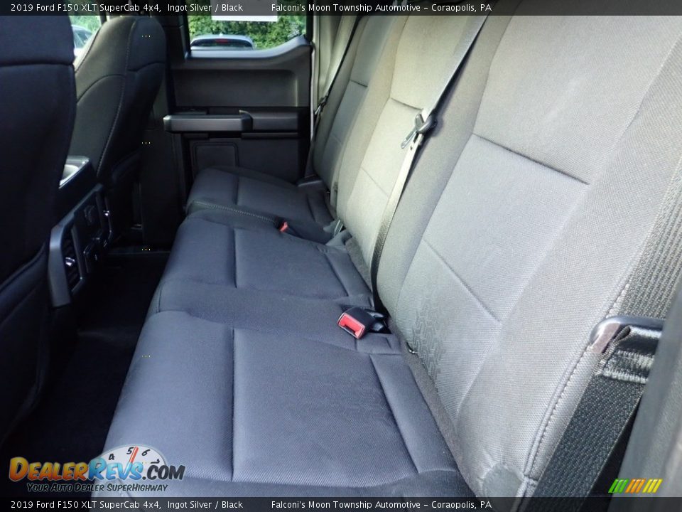 2019 Ford F150 XLT SuperCab 4x4 Ingot Silver / Black Photo #18